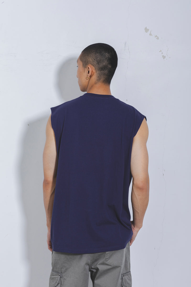 NO SLEEVE TEE 7oz（ノースリーブTシャツ7オンス）  9050