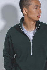 FLEECE HALF ZIP PULLOVER 15.5oz（裏起毛ハーフジッププルオーバー15.5オンス）  9161