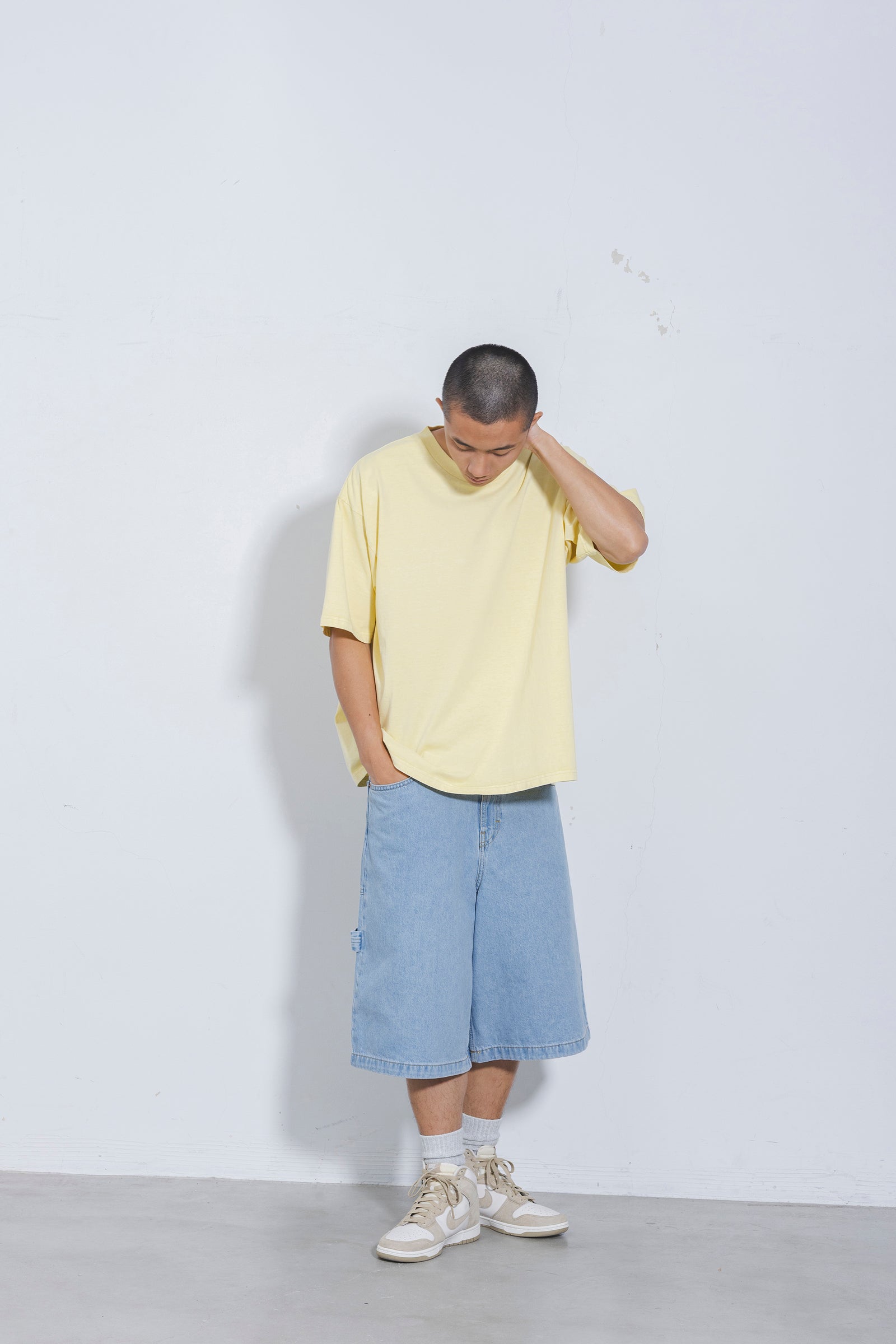 BTS着用●TRUNK PROJECT● RIPPED HOLE PIGMENT T-SHIRTS 韓国発 org.jpg