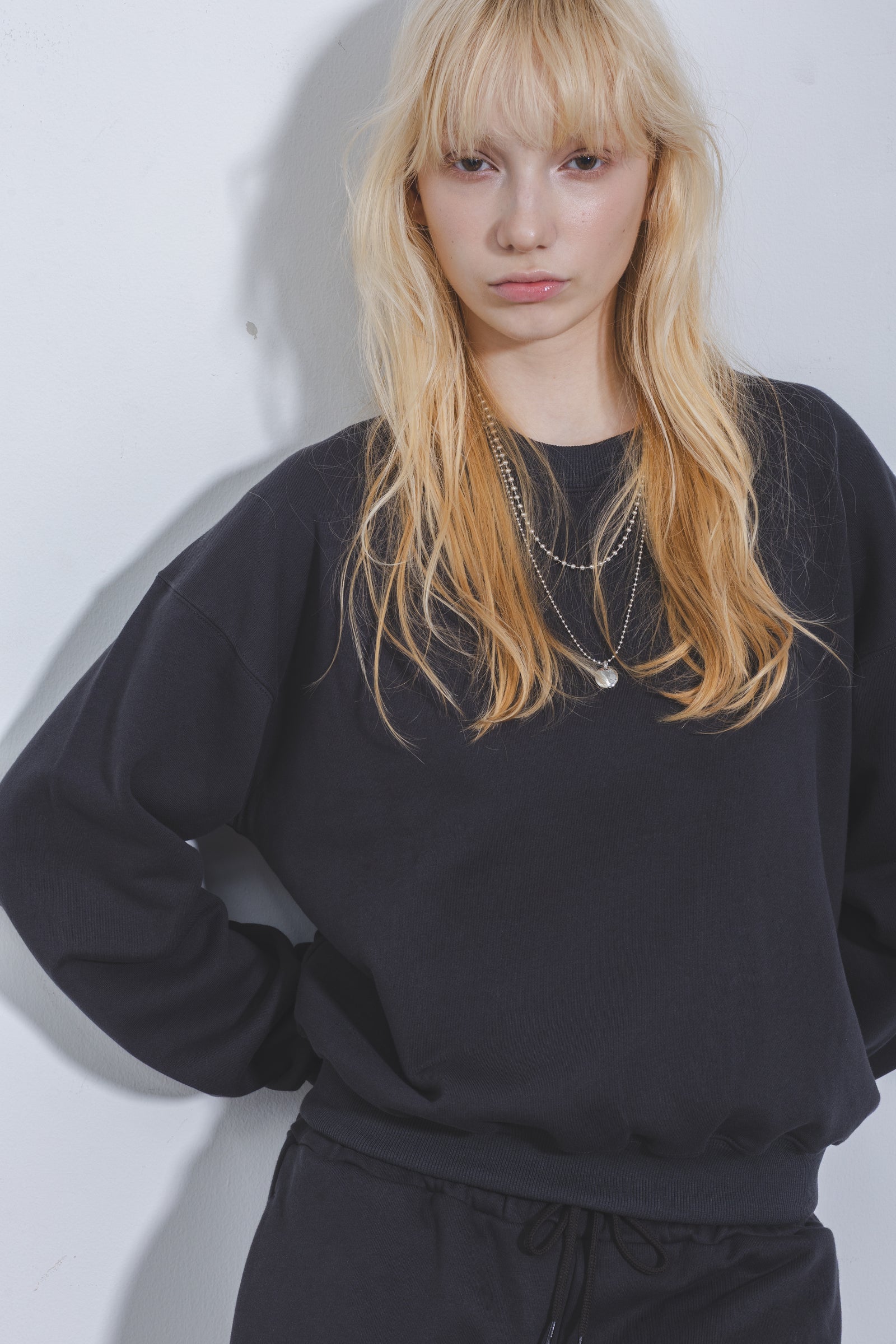CREW NECK SWEAT 13.5OZ W'S(ウィメンズ裏パイルクルーネック