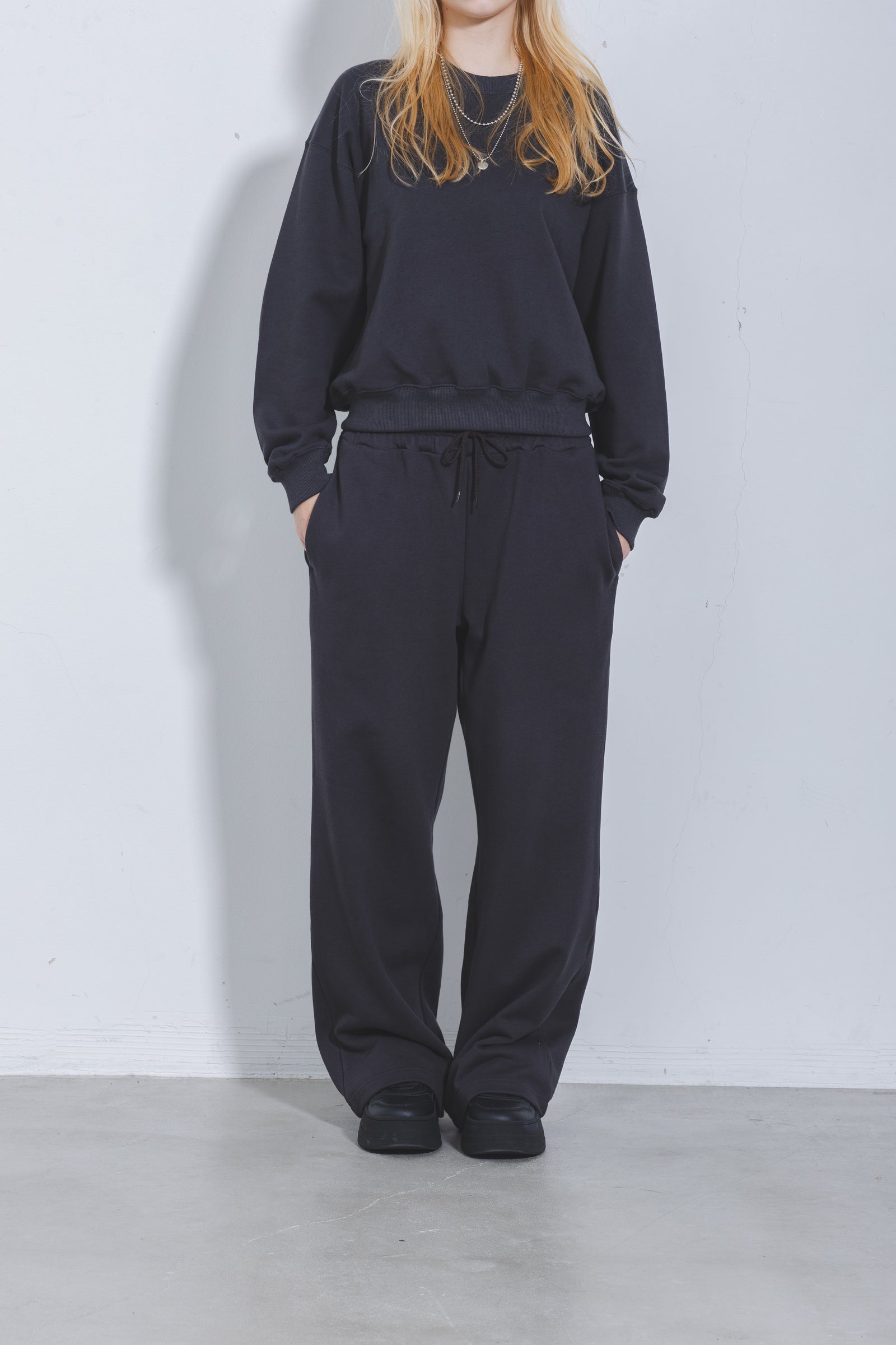 WIDE SWEAT PANTS 13.5OZ W'S (ウィメンズ裏パイルスウェットワイド