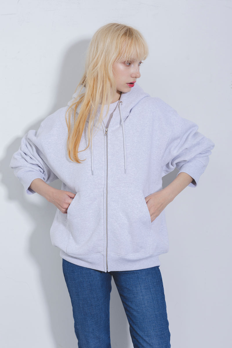 FLEECE ZIP HOODIE 15.5oz（裏起毛スウェットジップパーカー15.5オンス）  9160