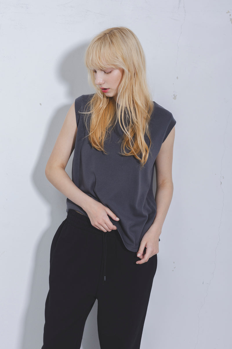 NO SLEEVE COMPACT TEE W'S（ウイメンズノースリーブコンパクトTシャツ）  6011