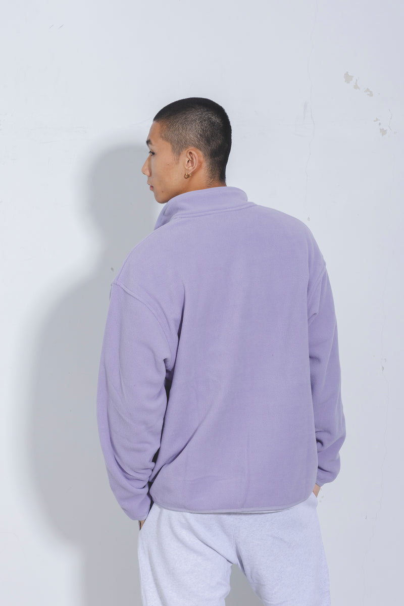 DOUBLE PILE FLEECE HALF ZIP PULLOVER（ダブルパイルフリースハーフジッププルオーバー）  9150