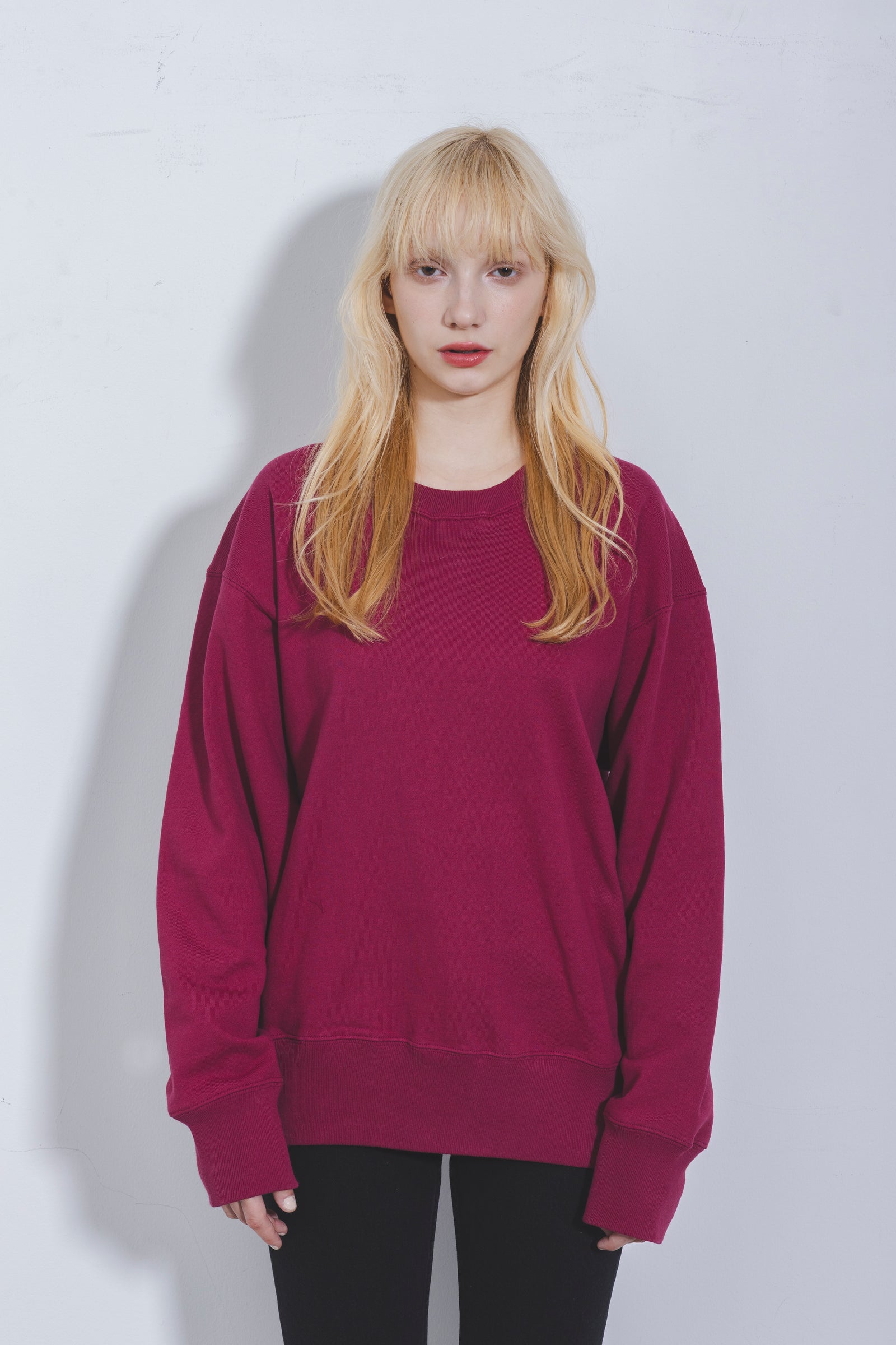 GOAT CREW NECK SWEAT 13.5oz（裏パイルクルーネックスウェット13.5