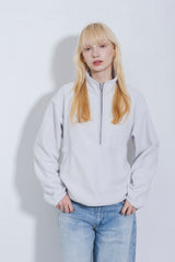 DOUBLE PILE FLEECE HALF ZIP PULLOVER（ダブルパイルフリースハーフジッププルオーバー）  9150