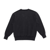 【LIMITED】FADED CREW NECK SWEAT 13.5OZ　BLACK (フェードクルーネックスウェット 13.5オンス) 8063