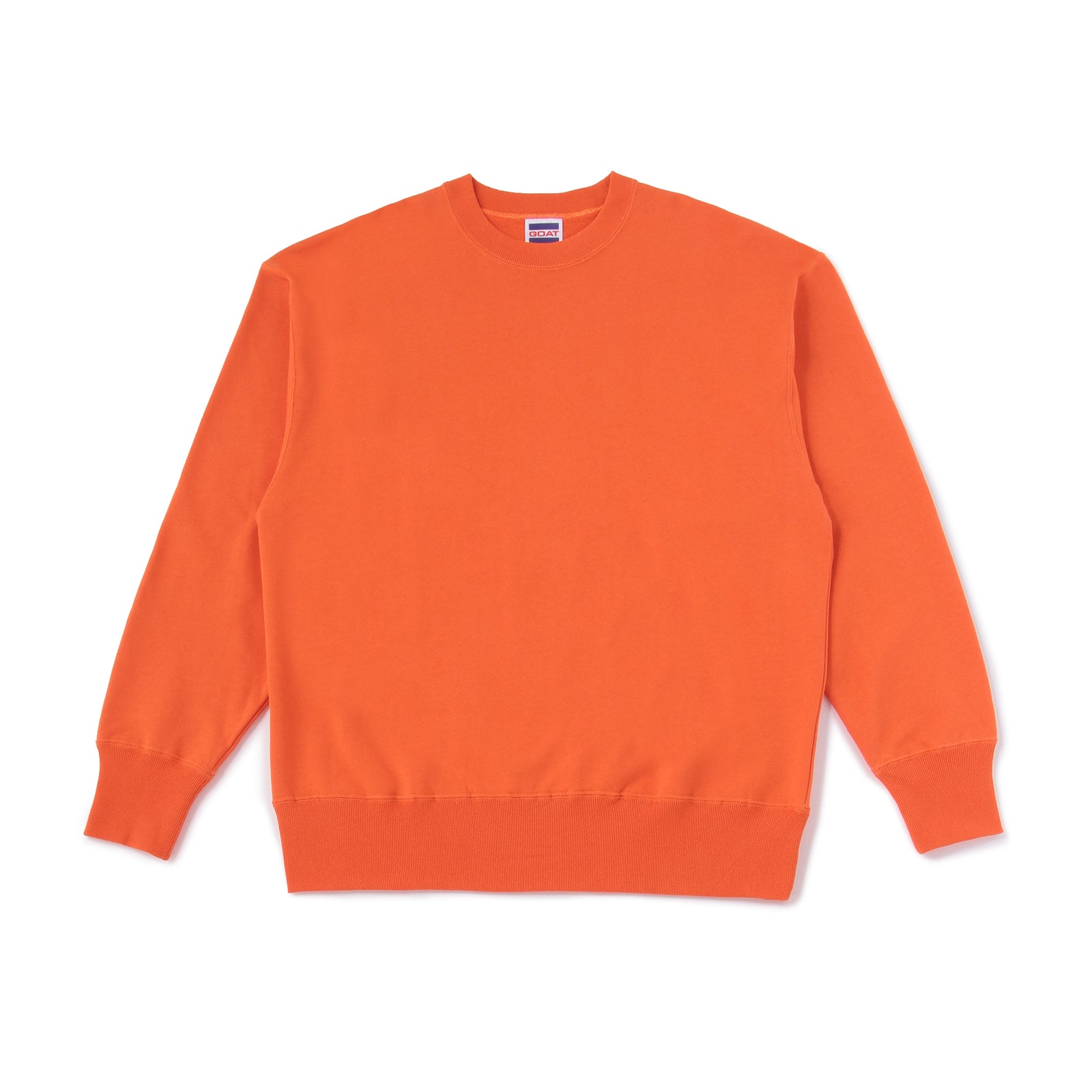 GOAT CREW NECK SWEAT 13.5oz（裏パイルクルーネックスウェット13.5